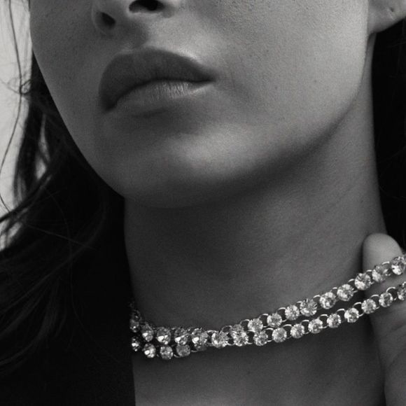 Mango Jewelry - NWOT PERNILLE X MANGO CRYSTAL CHAIN NECKLACE